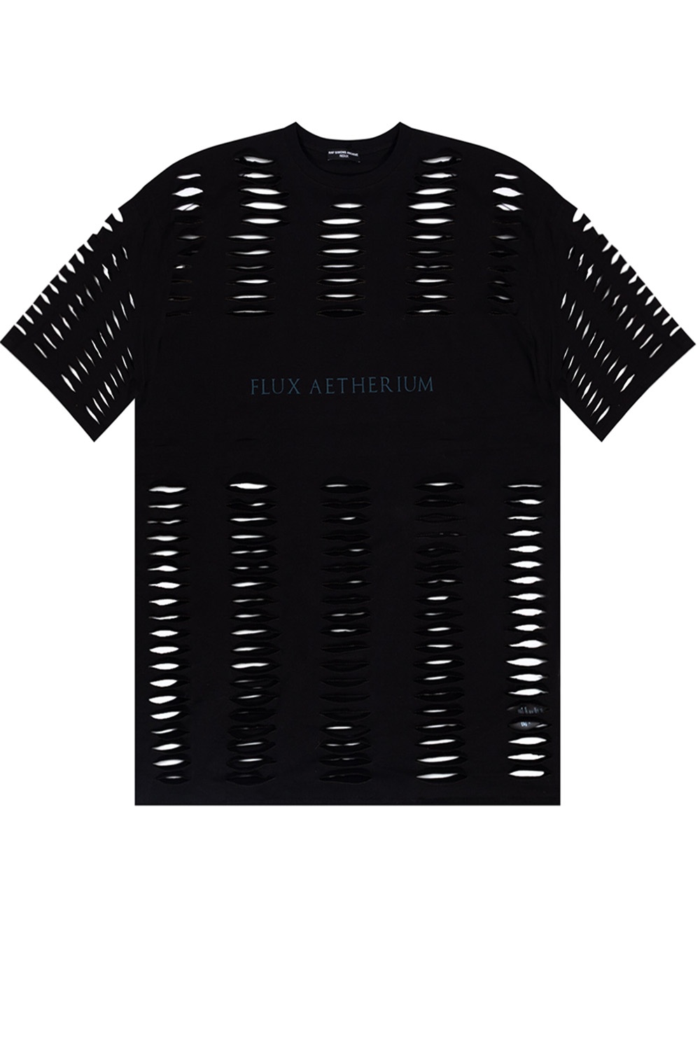 Black T-shirt with cut-outs Raf Simons - Vitkac Canada